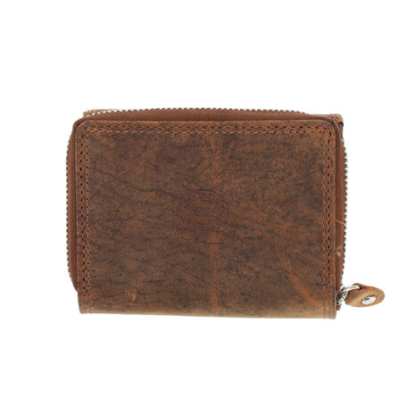 4 East Unisex Top Grain Leather Wallet with RFID Protection | Zipper Coin Pouch in Genuine Leather Wallet for Men and Women | Vintage Brown - 11X9X3cm 4 East Unisex Top Grain Leather Wallet with RFID Protection | Zipper Coin Pouch in Genuine Leather Wallet for Men and Women | Vintage Brown - 11X9X3cm