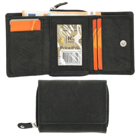 4 East Portemonnee Unisex Anti Skim | Overslagportemonne Voor Heren & Dames | Mini Portemonnee Met Rits & RFID | 5 Pasjeshouder | Ideaal Cadeautjes | 11x9x3 cm – Zwart 4 East Portemonnee Unisex Anti Skim | Overslagportemonne Voor Heren & Dames | Mini Portemonnee Met Rits & RFID | 5 Pasjeshouder | Ideaal Cadeautjes | 11x9x3 cm – Zwart