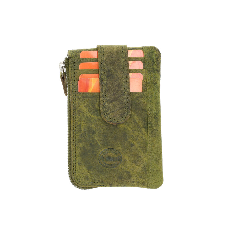 4 East Small Zipper Wallet with Keyring | Unisex Keychain Wallet with RFID | 4 Credit Card Slots & 2 Keychain | Ideal for Travel or on the Road | Olive – 12.5x8x1cm 4 East Small Zipper Wallet with Keyring | Unisex Keychain Wallet with RFID | 4 Credit Card Slots & 2 Keychain | Ideal for Travel or on the Road | Olive – 12.5x8x1cm