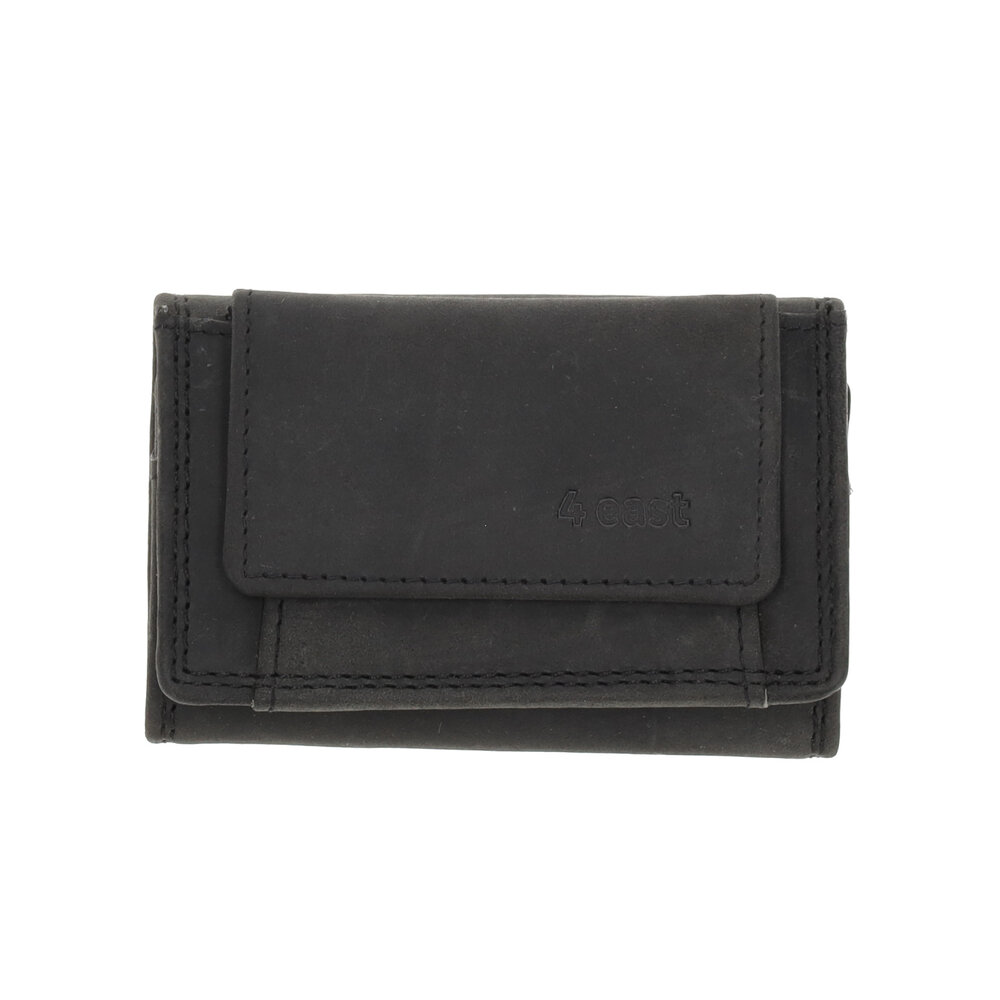 4 East Kleine portemonnee voor dames & heren | pasjes en geld | anti skim met 2 pasjeshouder & muntvak |ideaal cadeautjes | 9.8x6.5x2 cm – zwart 4 East Kleine portemonnee voor dames & heren | pasjes en geld | anti skim met 2 pasjeshouder & muntvak |ideaal cadeautjes | 9.8x6.5x2 cm – zwart