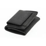 4 East Unisex Leather Wallet | Mini Wallet with RFID Protection, Genuine Top Grain Leather, 2 Card Slots & Coin Pocket | Ideal for Travel and Everyday Use | Black - 9.8x6.5x2 cm 4 East Unisex Leather Wallet | Mini Wallet with RFID Protection, Genuine Top Grain Leather, 2 Card Slots & Coin Pocket | Ideal for Travel and Everyday Use | Black - 9.8x6.5x2 cm