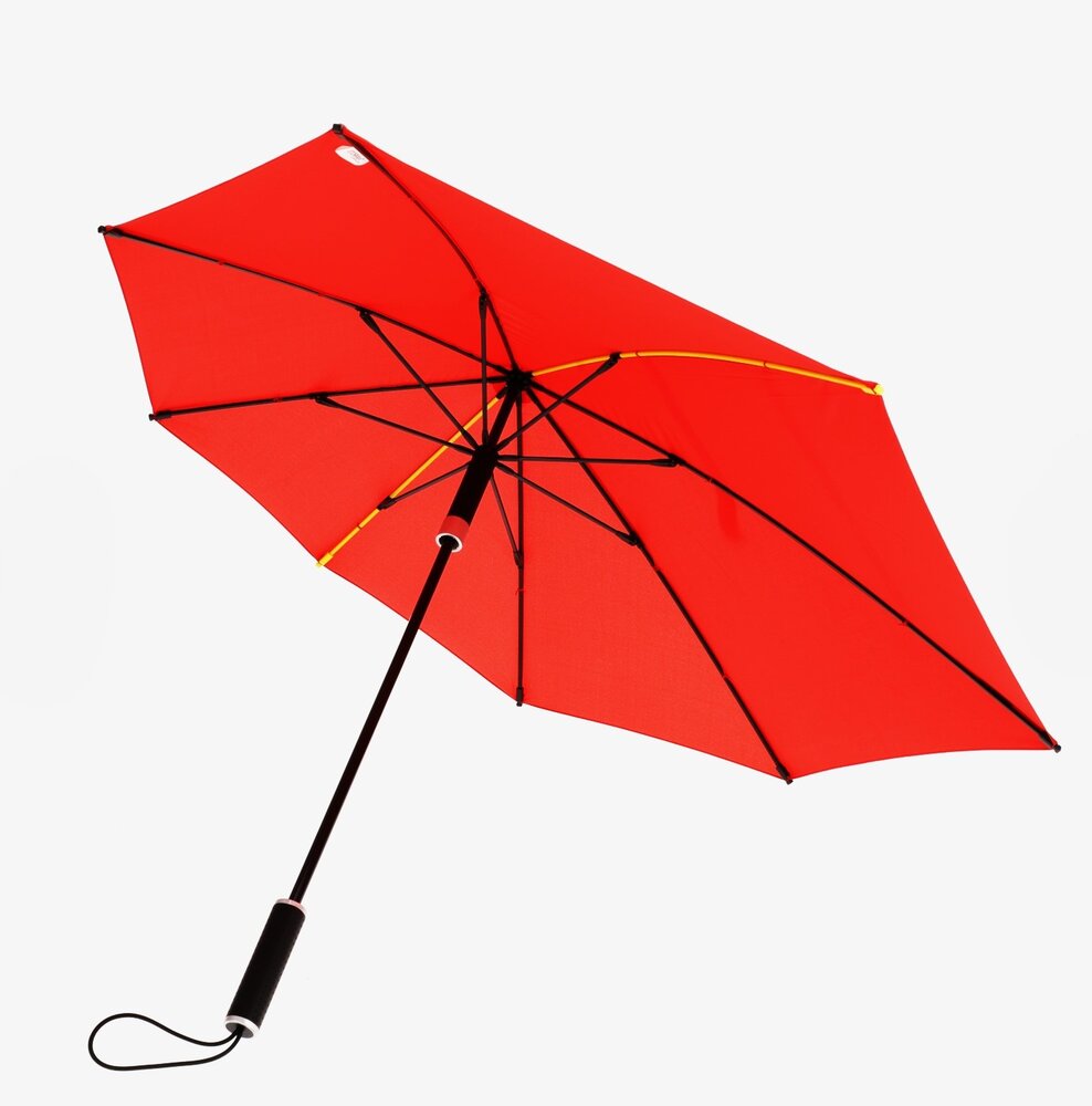 Discountershop Stormparaplu  Opvouwbaar - Groot (100 cm) | Rood - Windproof tot 100km/u | Beste Stormparaplu Kopen met Handopening Discountershop Stormparaplu  Opvouwbaar - Groot (100 cm) | Rood - Windproof tot 100km/u | Beste Stormparaplu Kopen met Handopening