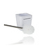 WC Borstel met Houder - Moderne Witte | Vrijstaand 38cm Hoog | Hygiënische Toiletborstel | Stijlvolle Badkamer Accessoires WC Borstel met Houder - Moderne Witte | Vrijstaand 38cm Hoog | Hygiënische Toiletborstel | Stijlvolle Badkamer Accessoires