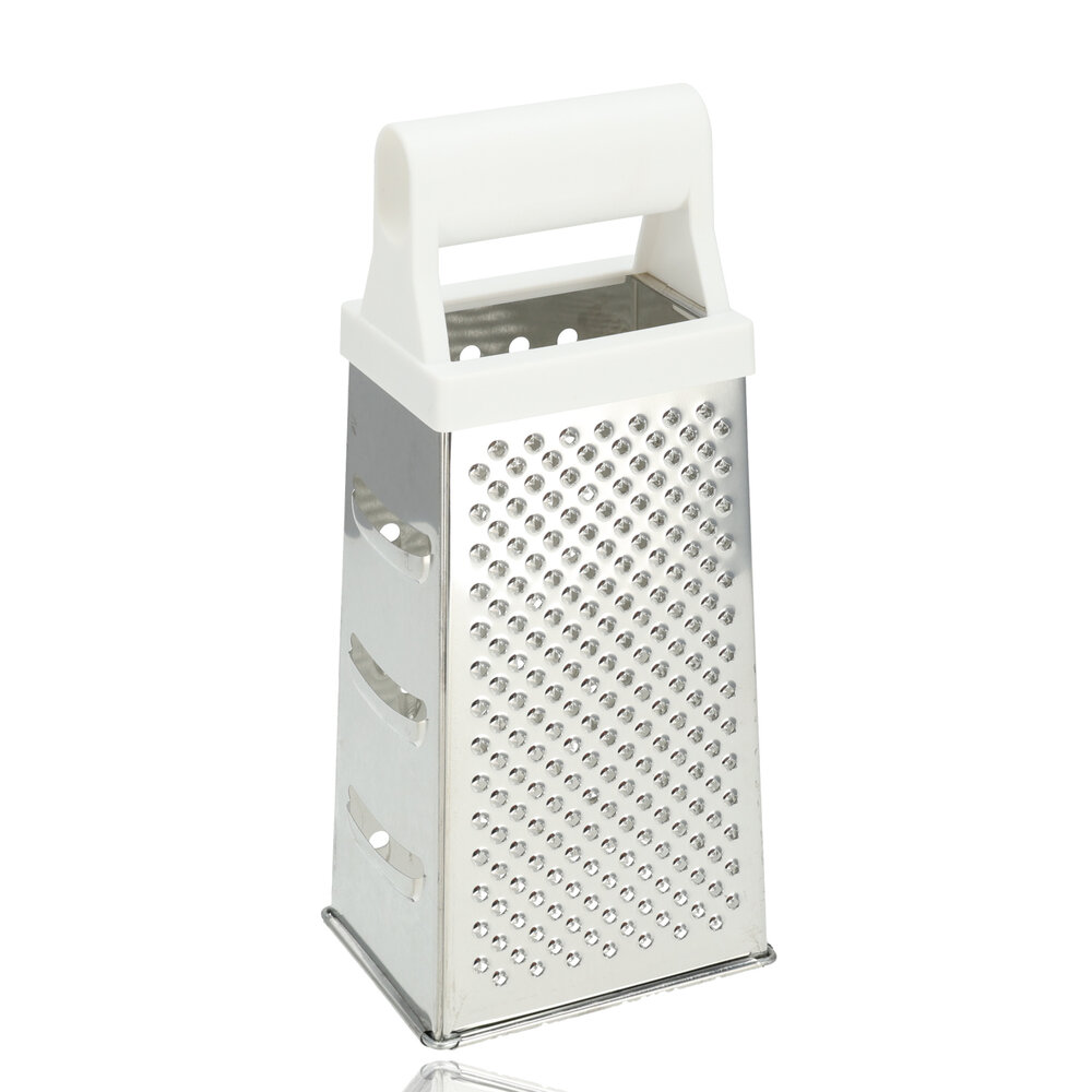 Discountershop Rasp Tafelrasp – Keukenraspen voor Kaas, Aardappelen, Groenten- Set van 3 – 24,5 cm – Niet Vaatwasserbestendig – Multifunctioneel