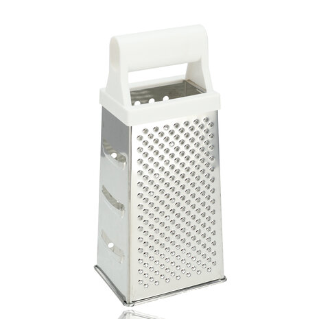 Discountershop Rasp Tafelrasp – Keukenraspen voor Kaas, Aardappelen, Groenten- Set van 3 – 24,5 cm – Niet Vaatwasserbestendig – Multifunctioneel