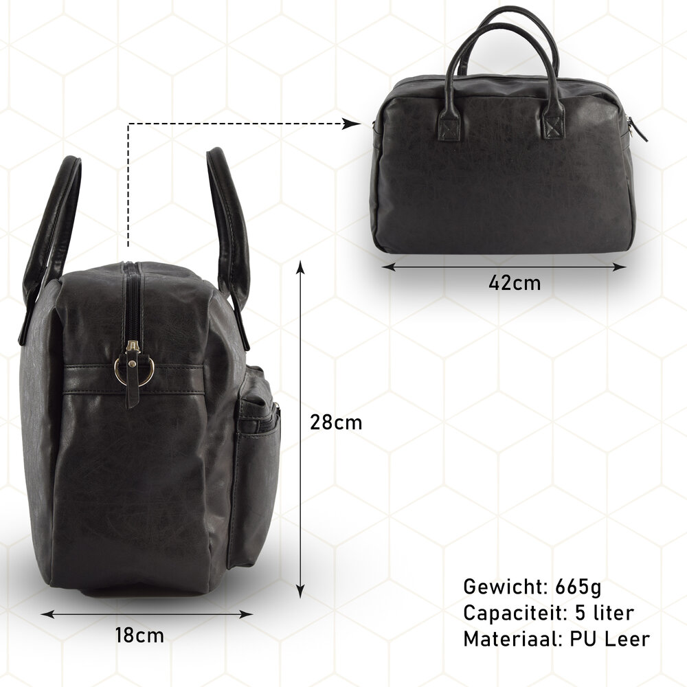 Bicky Bernard  Stylish Black Laptop Bag and Business Bag made of Polyester - Laptop Backpack with 21 Liter Capacity | 42cm x 18cm x 28cm Bicky Bernard  Stylish Black Laptop Bag and Business Bag made of Polyester - Laptop Backpack with 21 Liter Capacity | 42cm x 18cm x 28cm