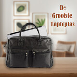 Bicky Bernard  Stylish Black Laptop Bag and Business Bag made of Polyester - Laptop Backpack with 21 Liter Capacity | 42cm x 18cm x 28cm Bicky Bernard  Stylish Black Laptop Bag and Business Bag made of Polyester - Laptop Backpack with 21 Liter Capacity | 42cm x 18cm x 28cm