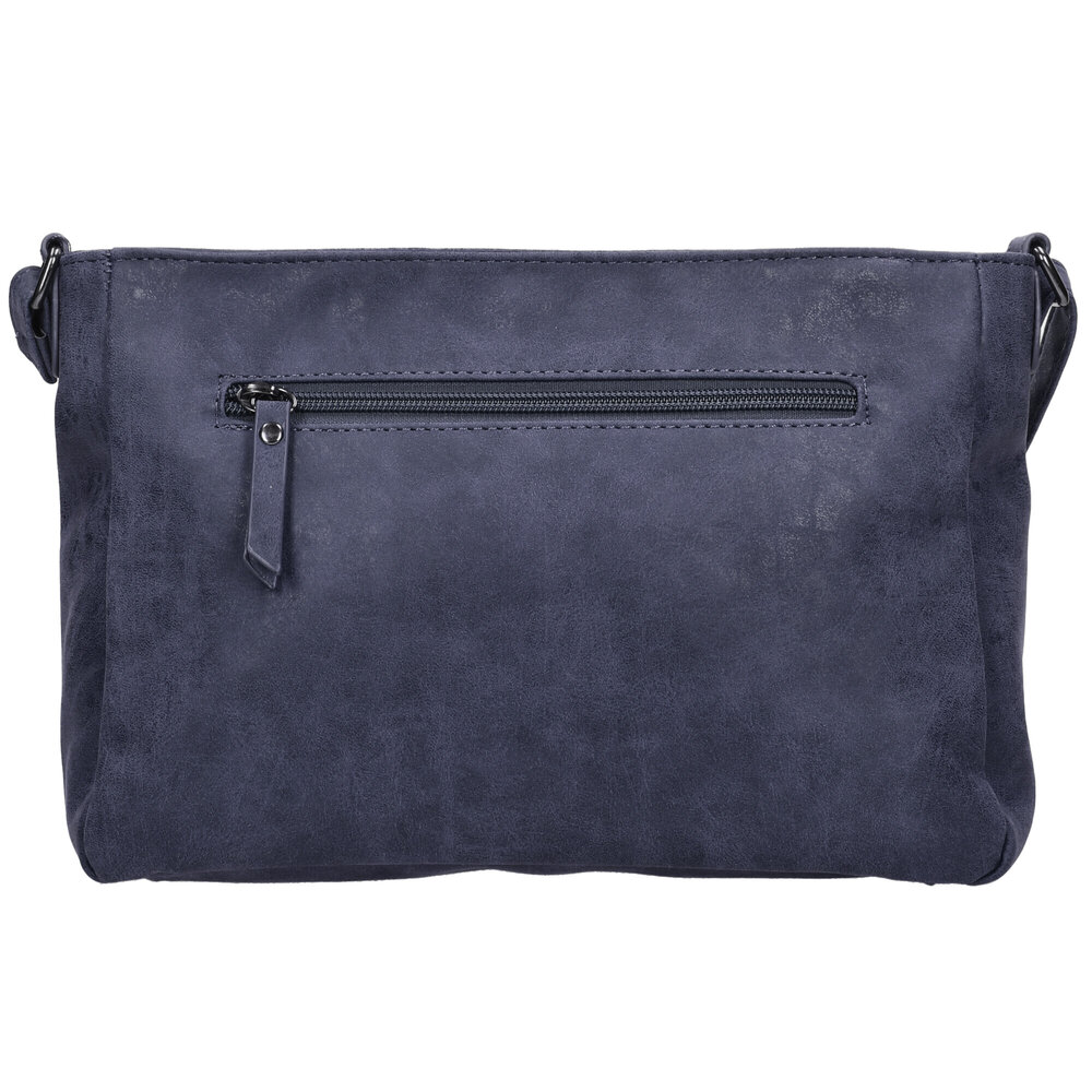 Bicky Bernard  Dames Schoudertas Navy - Bicky Bernard - Stoere Crossbody Tas met Dubbele Ritssluiting & Magneetsluiting - Ruim Hoofdvak & Voorvakjes - Verstelbare Schouderband - Ideaal voor Reizen & Dagelijks Gebruik Bicky Bernard  Dames Schoudertas Navy - Bicky Bernard - Stoere Crossbody Tas met Dubbele Ritssluiting & Magneetsluiting - Ruim Hoofdvak & Voorvakjes - Verstelbare Schouderband - Ideaal voor Reizen & Dagelijks Gebruik