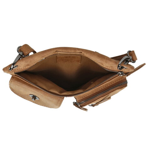 Bicky Bernard  Elegante Camelkleurige Damestas - Bicky Bernard - 26x3x21cm - PU - Schoudertas – Crossbodytas Bicky Bernard  Elegante Camelkleurige Damestas - Bicky Bernard - 26x3x21cm - PU - Schoudertas – Crossbodytas