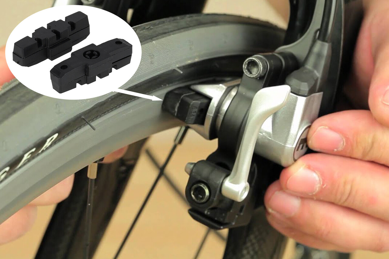 Discountershop Magura remblokken velgrem 50mm - hydraulische velgrem 1 set - geschikt voor stadsfiets & mountainbike - zwart - slijtvast en compatibel Discountershop Magura remblokken velgrem 50mm - hydraulische velgrem 1 set - geschikt voor stadsfiets & mountainbike - zwart - slijtvast en compatibel