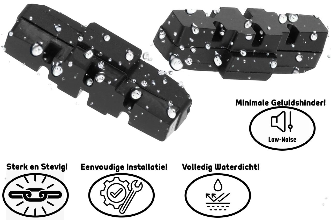 Discountershop Magura remblokken velgrem 50mm - hydraulische velgrem 1 set - geschikt voor stadsfiets & mountainbike - zwart - slijtvast en compatibel Discountershop Magura remblokken velgrem 50mm - hydraulische velgrem 1 set - geschikt voor stadsfiets & mountainbike - zwart - slijtvast en compatibel