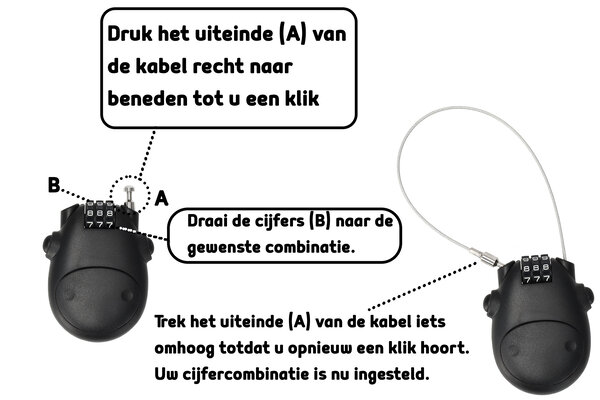 Discountershop Snowboardslot en Skislot 2 stuks - Stalen Cijferslot 80 cm Kabel - Ultieme Beveiliging voor Wintersportuitrusting Discountershop Snowboardslot en Skislot 2 stuks - Stalen Cijferslot 80 cm Kabel - Ultieme Beveiliging voor Wintersportuitrusting