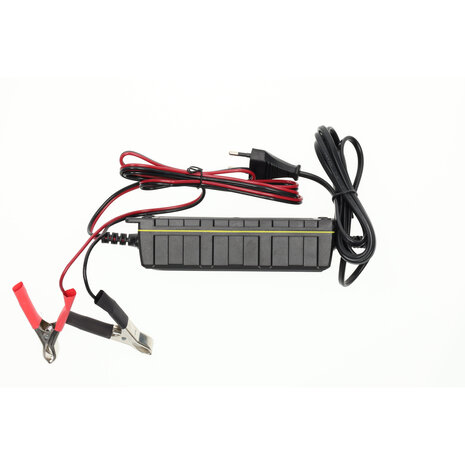 Discountershop Professionele Acculader 12V voor Auto, Motor en Boot | 65W - Geschikt voor AGM, Gel en Loodzuur Accu's | 4-120Ah - 5 Temperatuuringstellingen - 6-Fase Oplader Auto Discountershop Professionele Acculader 12V voor Auto, Motor en Boot | 65W - Geschikt voor AGM, Gel en Loodzuur Accu's | 4-120Ah - 5 Temperatuuringstellingen - 6-Fase Oplader Auto