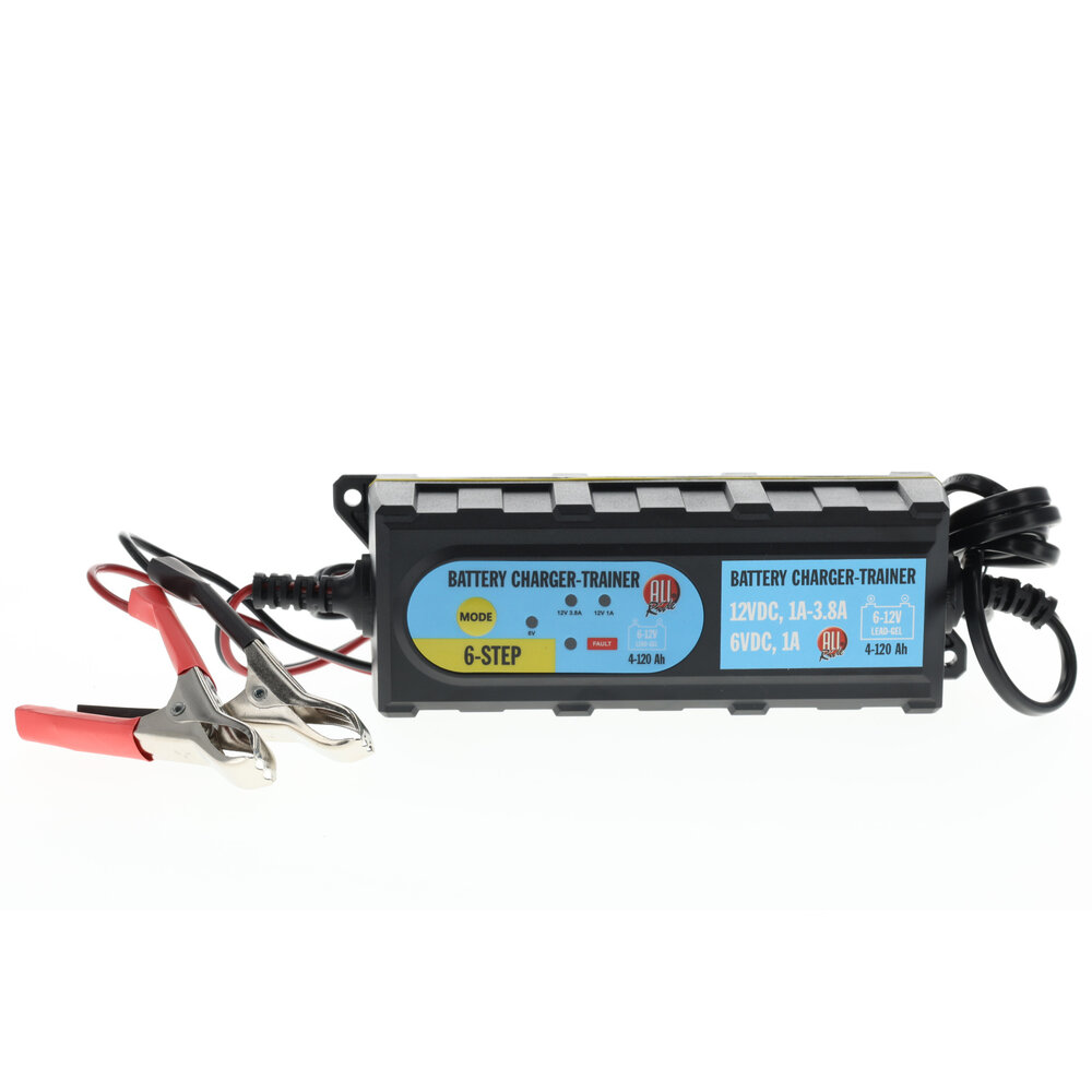 Discountershop Professionele Acculader 12V voor Auto, Motor en Boot | 65W - Geschikt voor AGM, Gel en Loodzuur Accu's | 4-120Ah - 5 Temperatuuringstellingen - 6-Fase Oplader Auto Discountershop Professionele Acculader 12V voor Auto, Motor en Boot | 65W - Geschikt voor AGM, Gel en Loodzuur Accu's | 4-120Ah - 5 Temperatuuringstellingen - 6-Fase Oplader Auto