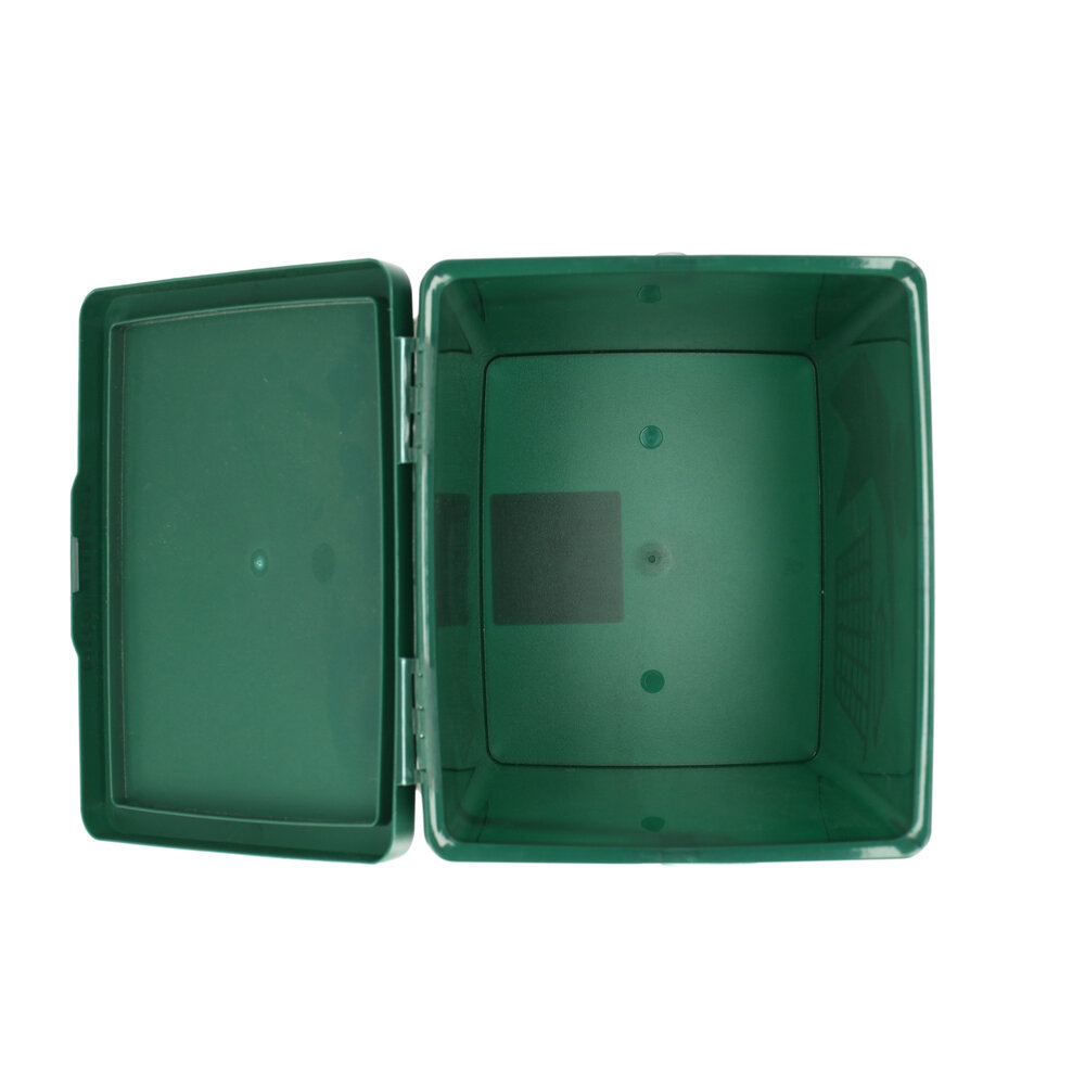 Discountershop  Mini Dustbin with Lid & Handle -4.5 Liter | Green Small Dustbin for Kitchen, Table, and Desk | 100% BIO Recyclable | 14x19x23cm Discountershop  Mini Dustbin with Lid & Handle -4.5 Liter | Green Small Dustbin for Kitchen, Table, and Desk | 100% BIO Recyclable | 14x19x23cm