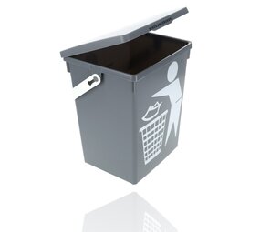 Discountershop Mini Dustbin with Lid 4.5 Liter | Compact Mini Desktop Plastic Dustbin for Kitchen, Table, and Desk | 100% BIO Recyclable | 14x19x23cm Discountershop Mini Dustbin with Lid 4.5 Liter | Compact Mini Desktop Plastic Dustbin for Kitchen, Table, and Desk | 100% BIO Recyclable | 14x19x23cm