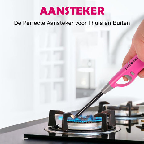 Merkloos Keukenaansteker Set van 2 - 26 cm Gasaanstekers Navulbaar voor BBQ, Kaarsen, Keuken en Kamperen - Blauw en Roze Merkloos Keukenaansteker Set van 2 - 26 cm Gasaanstekers Navulbaar voor BBQ, Kaarsen, Keuken en Kamperen - Blauw en Roze