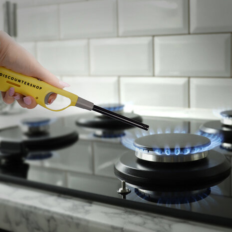 Merkloos Keukenaansteker Set van 2 - 25 cm Navulbare Gasaanstekers voor BBQ, Kaarsen, Gaspitten en Kamperen - Geel en Blauw Merkloos Keukenaansteker Set van 2 - 25 cm Navulbare Gasaanstekers voor BBQ, Kaarsen, Gaspitten en Kamperen - Geel en Blauw