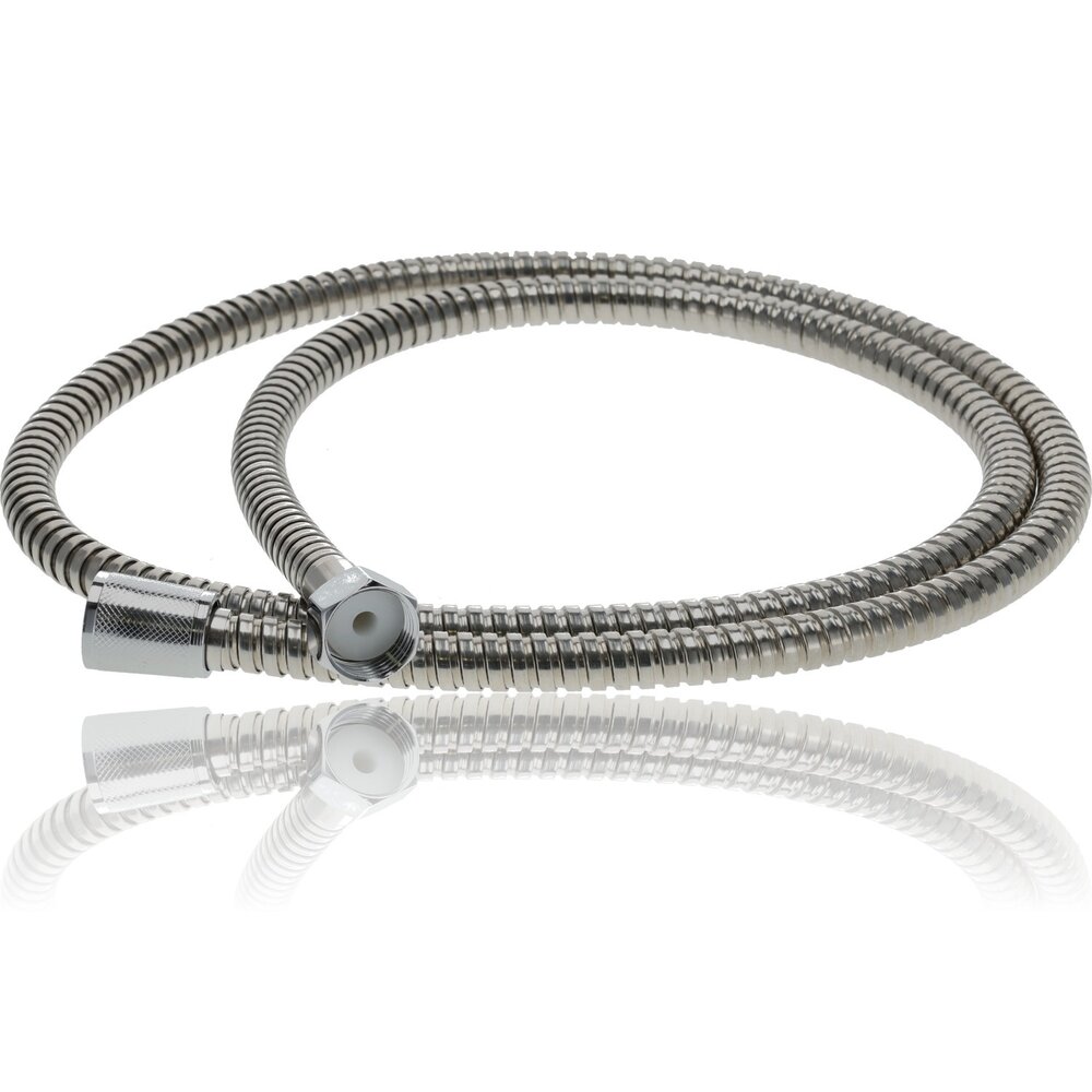 Discountershop Handheld Shower Set | Universal and Water Saving - 5 Spray Functions - Chrome - Anti-Lime | Incl. Shower Pipe & Wall Holder| 10cm Shower Head & 1.5m Shower Pipe with Holder Bracket Discountershop Handheld Shower Set | Universal and Water Saving - 5 Spray Functions - Chrome - Anti-Lime | Incl. Shower Pipe & Wall Holder| 10cm Shower Head & 1.5m Shower Pipe with Holder Bracket