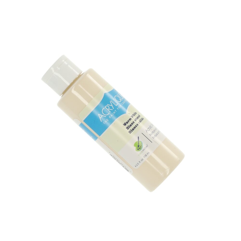 Merkloos Acrylverf Warme Wit | Hobbyverf voor Kinderen & Volwassenen | Droog Snel, Waterbasis, 118ml fles Merkloos Acrylverf Warme Wit | Hobbyverf voor Kinderen & Volwassenen | Droog Snel, Waterbasis, 118ml fles