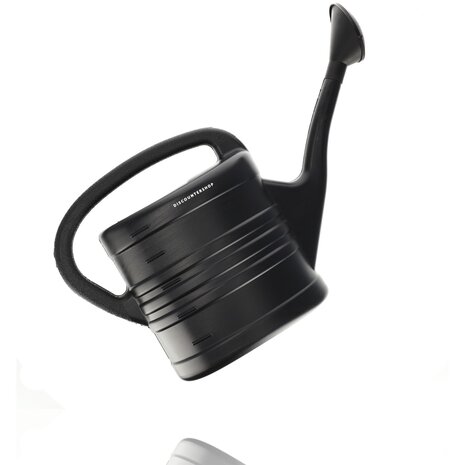 Merkloos Watering can with spray head black 10 liters - Plant watering - Garden articles/gardening - Vegetable garden/black garden/herb garden care Merkloos Watering can with spray head black 10 liters - Plant watering - Garden articles/gardening - Vegetable garden/black garden/herb garden care