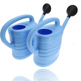 Merkloos Gieter met Broeskop/Sproeikop - 2x Stuks Blauw Kunststof 10 liter - Tuinplanten Gieter Merkloos Gieter met Broeskop/Sproeikop - 2x Stuks Blauw Kunststof 10 liter - Tuinplanten Gieter