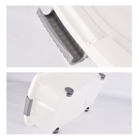 Discountershop Opbergbox met Deksel Transparant 60x38.5x18 cm – Druksluiting – Verrijdbaar met Wieltjes – Ideaal voor Opslag in Huis en Kantoor - 24liter Discountershop Opbergbox met Deksel Transparant 60x38.5x18 cm – Druksluiting – Verrijdbaar met Wieltjes – Ideaal voor Opslag in Huis en Kantoor - 24liter