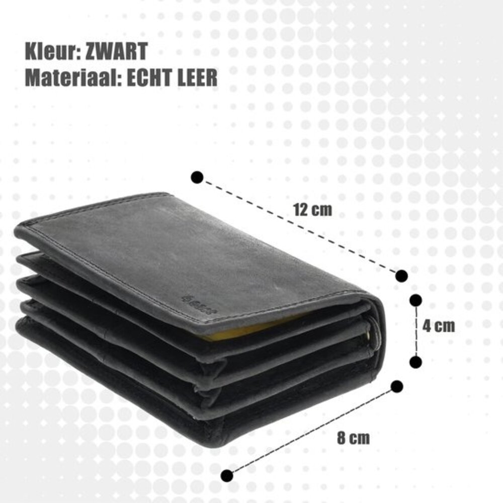 4 East RFID Wallet | Buffalo leather | 14 Passes | Coin compartment | Press studs | Buffalo leather | Money Exchange | 8.5x12.5x3cm 4 East RFID Wallet | Buffalo leather | 14 Passes | Coin compartment | Press studs | Buffalo leather | Money Exchange | 8.5x12.5x3cm