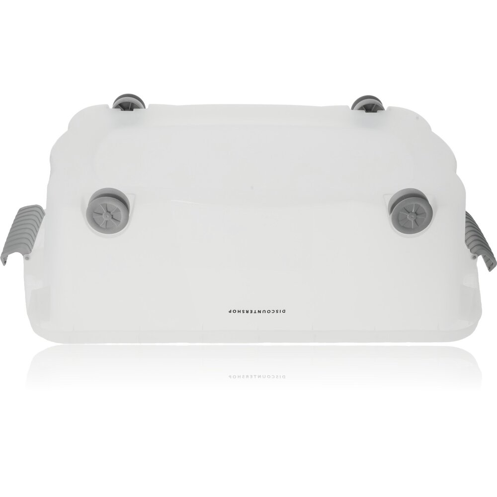 Discountershop Discountershop® | Under bed box on wheels | Roller box 100 % BIO recyclable | storage box | 24L 2 pieces Storage with wheels Discountershop Discountershop® | Under bed box on wheels | Roller box 100 % BIO recyclable | storage box | 24L 2 pieces Storage with wheels