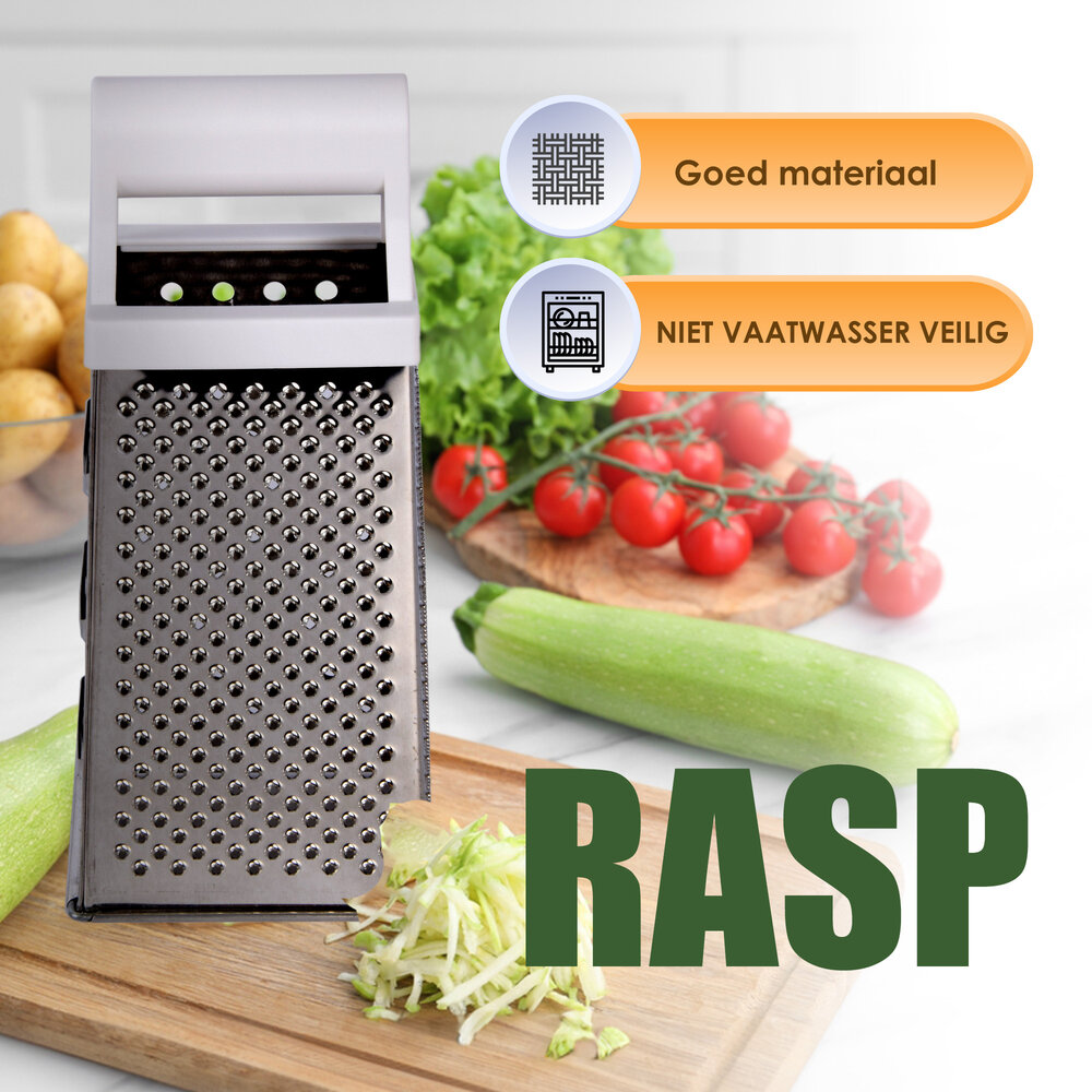 Merkloos Multifunctional Mini Cheese Grater Of Stainless Steel In Silver | Extra Sharp Kitchen Grater For Cheese, Lemon, Vegetables | Compact 10.5cm X 8.5cm X 24.5cm | Ergonomic Handle | Ideal For Both Coarse And Fine Grating Merkloos Multifunctional Mini Cheese Grater Of Stainless Steel In Silver | Extra Sharp Kitchen Grater For Cheese, Lemon, Vegetables | Compact 10.5cm X 8.5cm X 24.5cm | Ergonomic Handle | Ideal For Both Coarse And Fine Grating