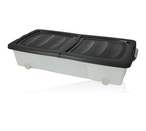 Discountershop Storage box - underbed box - Underbed box 32 liters - Black Discountershop Storage box - underbed box - Underbed box 32 liters - Black