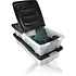 2x Storage box - Underbed box 32 L black 80 x 40 x 17 cm - lid with clip closure 2x Storage box - Underbed box 32 L black 80 x 40 x 17 cm - lid with clip closure