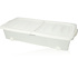 Opbergbox - onderbedbox - Onderbedbox 32 liter wit Opbergbox - onderbedbox - Onderbedbox 32 liter wit