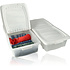 2x Storage box - Underbed box 32 L white 80x40x17cm - lid with clip closure 2x Storage box - Underbed box 32 L white 80x40x17cm - lid with clip closure