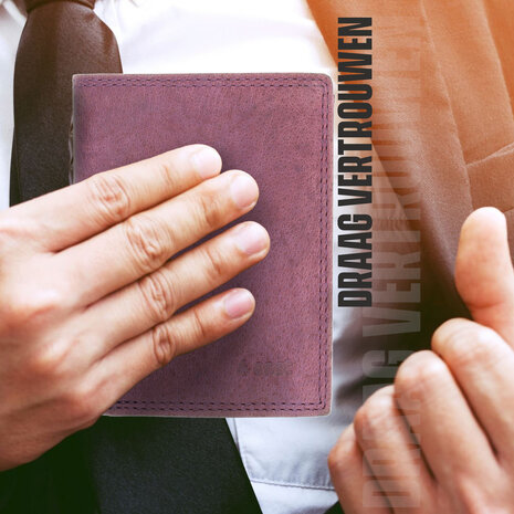 4 East Leather Wallet for Men with Coin Pocket | 8 Credit Card Slots & Hidden Pockets | Mens Wallet with RFID In Genuine Leather – Billfold - Purple | 11X9X2cm 4 East Leather Wallet for Men with Coin Pocket | 8 Credit Card Slots & Hidden Pockets | Mens Wallet with RFID In Genuine Leather – Billfold - Purple | 11X9X2cm