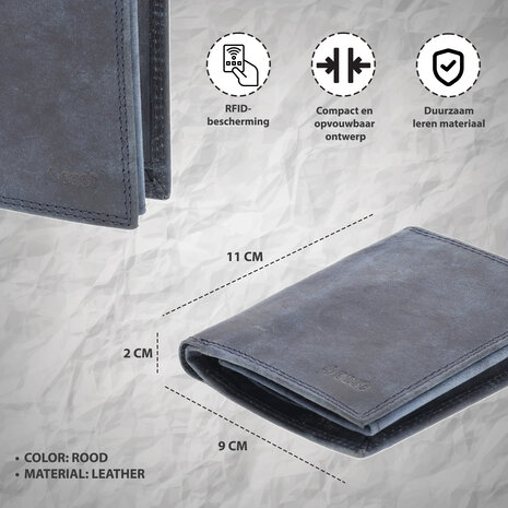 4 East Leather Wallet With RFID Protection | 8 Card Slots, Coin Pocket & Hidden Pockets | Genuine Leather | Navy Leather Wallet for Men & Women | 11X9X2cm | Ideal Gift for All 4 East Leather Wallet With RFID Protection | 8 Card Slots, Coin Pocket & Hidden Pockets | Genuine Leather | Navy Leather Wallet for Men & Women | 11X9X2cm | Ideal Gift for All