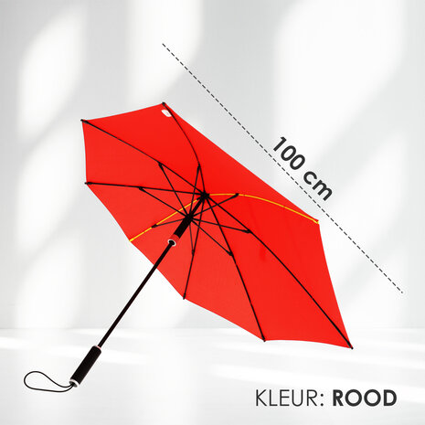 Discountershop Foldable Storm Umbrella | Windproof Umbrella (100 cm) | Best Storm Umbrella for Windspeed till 100km/hr | Red Travel Accessories Discountershop Foldable Storm Umbrella | Windproof Umbrella (100 cm) | Best Storm Umbrella for Windspeed till 100km/hr | Red Travel Accessories