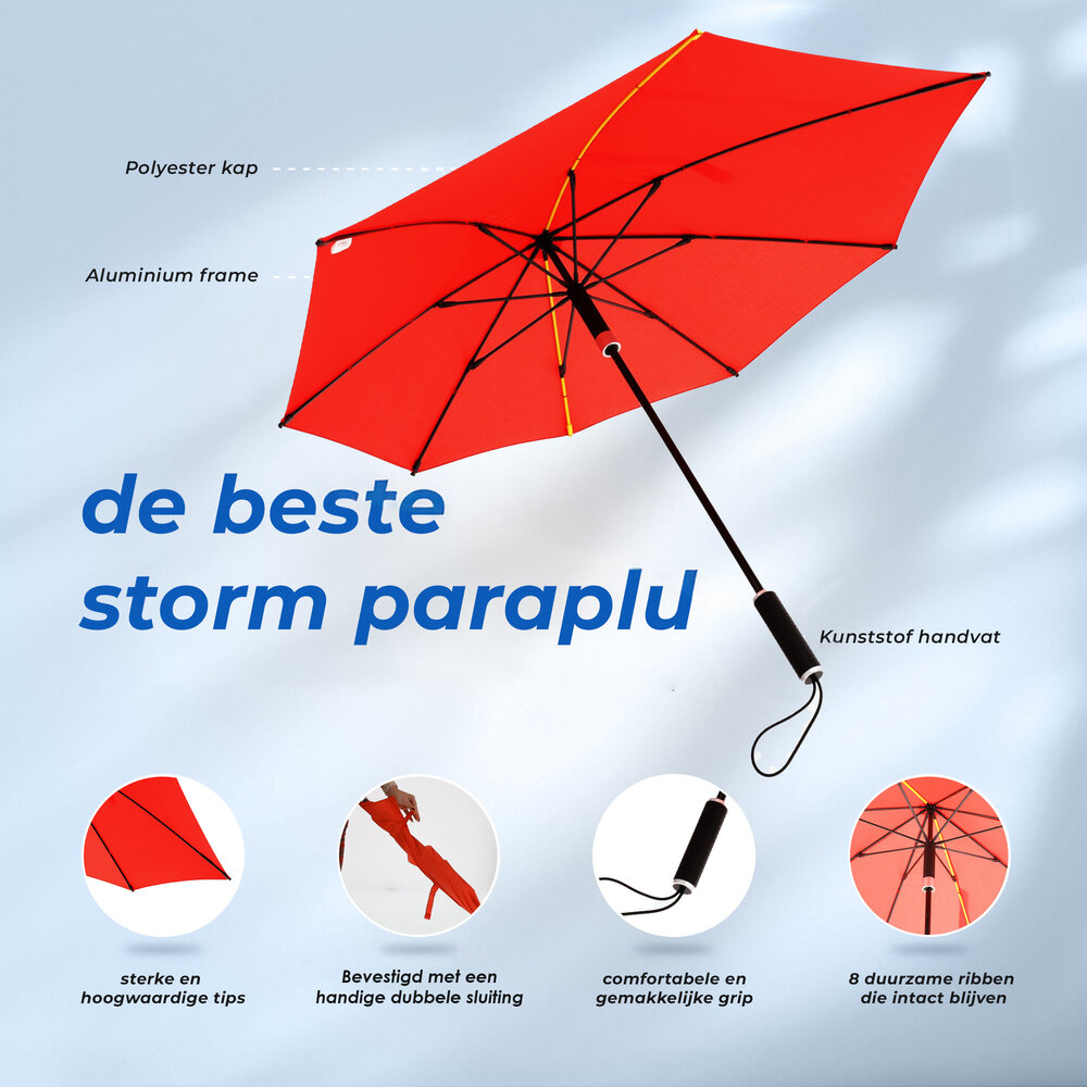 Discountershop Foldable Storm Umbrella | Windproof Umbrella (100 cm) | Best Storm Umbrella for Windspeed till 100km/hr | Red Travel Accessories Discountershop Foldable Storm Umbrella | Windproof Umbrella (100 cm) | Best Storm Umbrella for Windspeed till 100km/hr | Red Travel Accessories