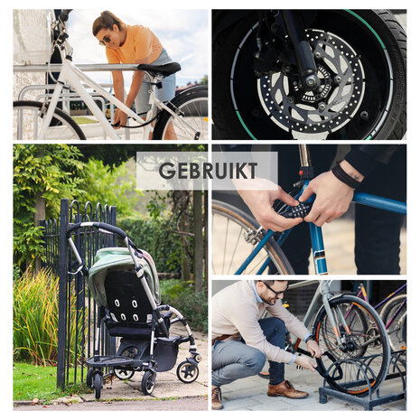 Discountershop 1x Topkwaliteit Zwarte Fietssloten Set met Cijfer- en Kabelslot - Anti-Diefstal, Lichtgewicht (85g), 180cm x 10mm Discountershop 1x Topkwaliteit Zwarte Fietssloten Set met Cijfer- en Kabelslot - Anti-Diefstal, Lichtgewicht (85g), 180cm x 10mm
