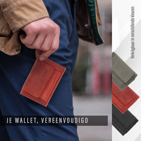 4 East Kleine portemonnee pasjes en geld |dames & heren | anti skim met 2 pasjeshouder & muntvak | ideaal kerstcadeautjes | 9.8x6.5x2 cm – rood 4 East Kleine portemonnee pasjes en geld |dames & heren | anti skim met 2 pasjeshouder & muntvak | ideaal kerstcadeautjes | 9.8x6.5x2 cm – rood