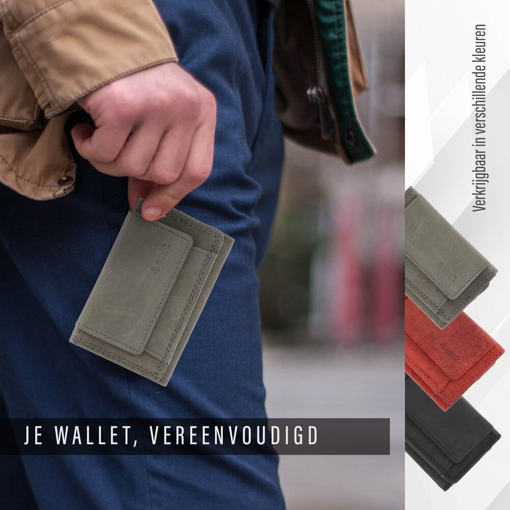 4 East  Wallet - holiday wallet - Compact wallet - Buffalo leather wallet - Small wallet - Wallet - mini wallet - 4 East  Wallet - holiday wallet - Compact wallet - Buffalo leather wallet - Small wallet - Wallet - mini wallet -