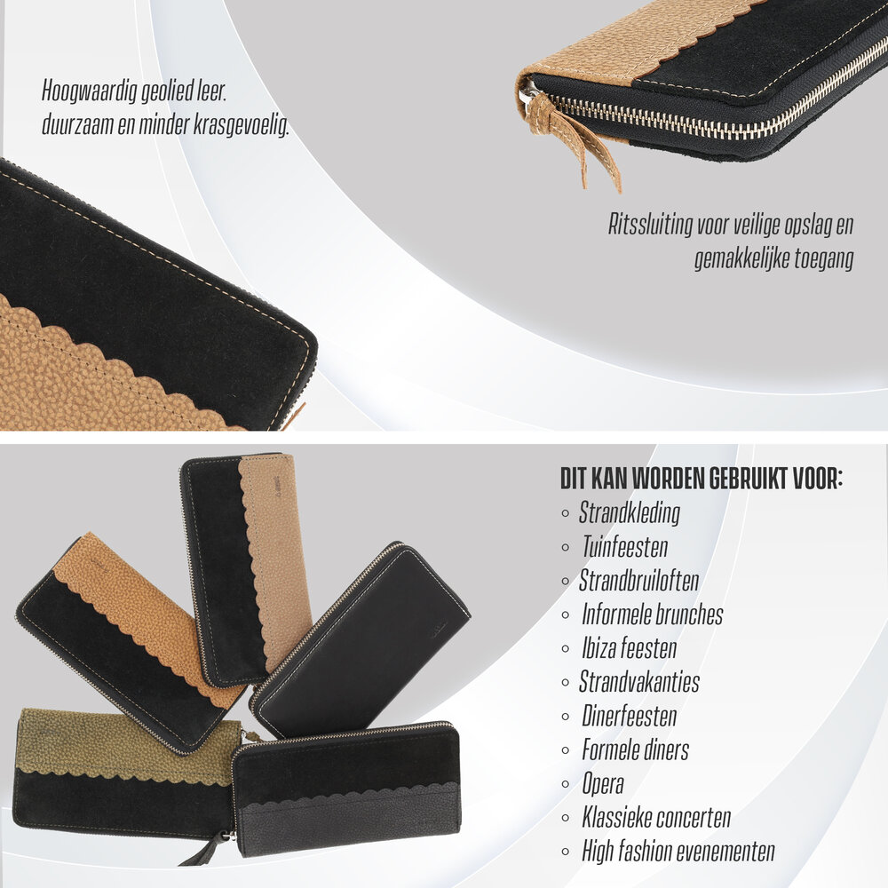 4 East Leather Wallet for Women | Ladies Purse with RFID Protection, 12 Card Holders | Green – Trendy Ladies Wallet & Stylish as a Gift | 20x10x2.5cm 4 East Leather Wallet for Women | Ladies Purse with RFID Protection, 12 Card Holders | Green – Trendy Ladies Wallet & Stylish as a Gift | 20x10x2.5cm