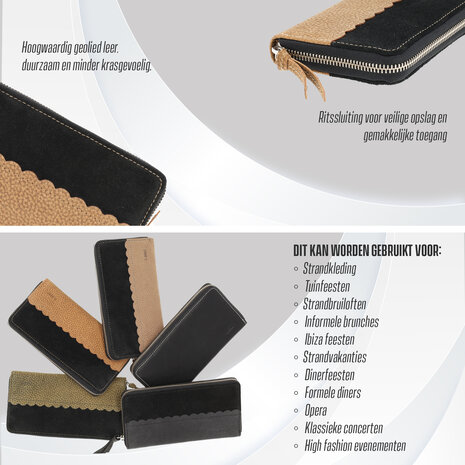 4 East Leather Wallet for Women | Ladies Purse with RFID Protection, 12 Card Holders | Green – Trendy Ladies Wallet & Stylish as a Gift | 20x10x2.5cm 4 East Leather Wallet for Women | Ladies Purse with RFID Protection, 12 Card Holders | Green – Trendy Ladies Wallet & Stylish as a Gift | 20x10x2.5cm