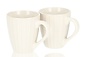 Ceramic Coffee Mug with Handle 2 pcs - 200ml Espresso Cup - Perfect for Hot Chocolate, Latte, and Tea - Ideal for Home & Office Use