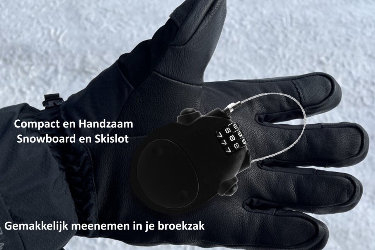 Discountershop Cijferslot met Staalkabel 80 cm – Snowboard- en Skislot voor Ski’s, Koffers, Fiets, Fatbike, E-bike, Racefiets & Mountainbike – Weerbestendig Beveiligingsslot Discountershop Cijferslot met Staalkabel 80 cm – Snowboard- en Skislot voor Ski’s, Koffers, Fiets, Fatbike, E-bike, Racefiets & Mountainbike – Weerbestendig Beveiligingsslot