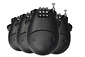Combination Lock Set of 4 - Weatherproof Padlock with Number Code for Skis, Snowboards, Suitcases, Fat Bikes, E-bikes, Road Bikes, Mountain Bikes & BMX - Steel Cable 80 cm Combination Lock Set of 4 - Weatherproof Padlock with Number Code for Skis, Snowboards, Suitcases, Fat Bikes, E-bikes, Road Bikes, Mountain Bikes & BMX - Steel Cable 80 cm