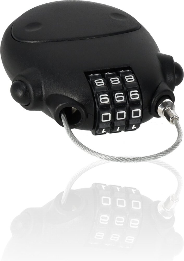 Discountershop Combination Lock Set of 8 – Weatherproof Padlock with Number Code for Skis, Snowboards, Bicycles, Suitcases, & More – 80 cm Steel Cable Discountershop Combination Lock Set of 8 – Weatherproof Padlock with Number Code for Skis, Snowboards, Bicycles, Suitcases, & More – 80 cm Steel Cable