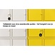 Discountershop Padlock with Number Code - Weatherproof Combination Lock Padlock for Bicycle - Durable Steel & Plastic - 9x3.8x1.2cm - Security Number Code for Indoor/Outdoor Use Discountershop Padlock with Number Code - Weatherproof Combination Lock Padlock for Bicycle - Durable Steel & Plastic - 9x3.8x1.2cm - Security Number Code for Indoor/Outdoor Use