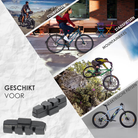 Discountershop Magura remblokken velgrem 50mm - hydraulische velgrem 1 set - geschikt voor stadsfiets & mountainbike - zwart - slijtvast en compatibel Discountershop Magura remblokken velgrem 50mm - hydraulische velgrem 1 set - geschikt voor stadsfiets & mountainbike - zwart - slijtvast en compatibel