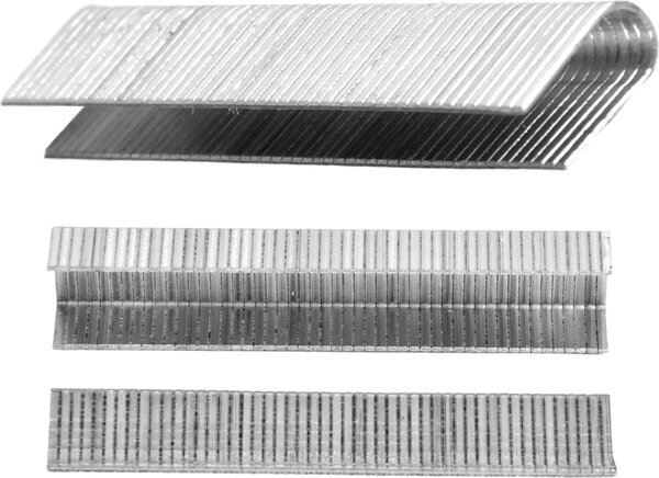 Discountershop Handtacker Set | 1 stuks Krachtig Nietpistool met Nietjes | Robuuste Nietmachine | Oranje & Zwart | Compact Design - 15.5 cm x 2 cm x 13.5 cm